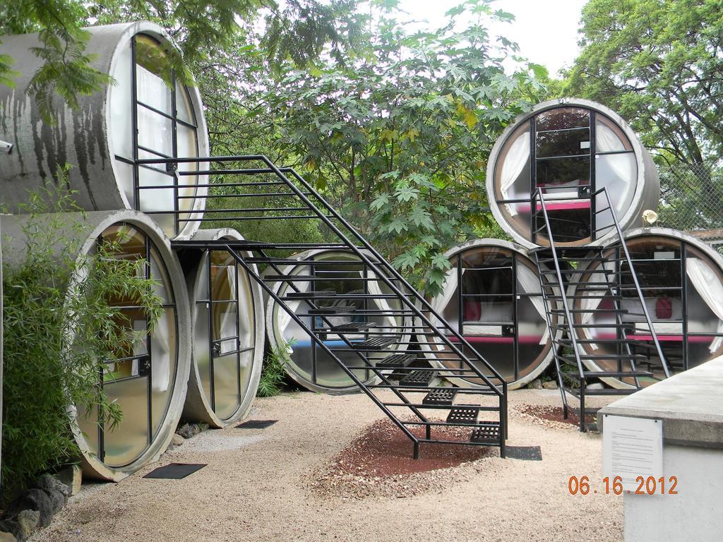 Tubohotel Tepoztlán Szoba fotó